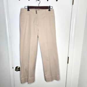 Talbots Beige Straight-Leg Women's Trousers 6P